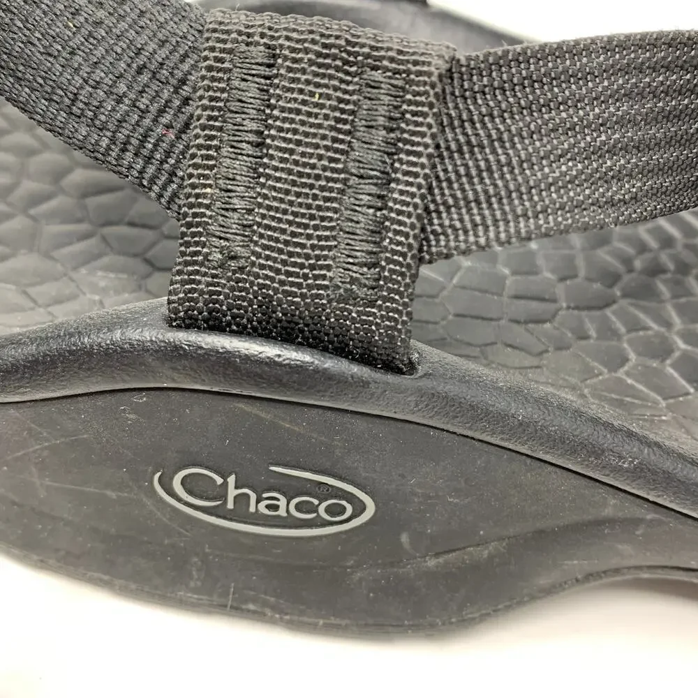 Chaco Men's Size 12 Z/2 Classic Sport Sandal Buckle Straps Black